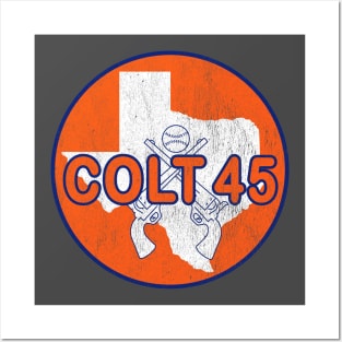 Defunct - Houston Colt 45s Baseball Posters and Art